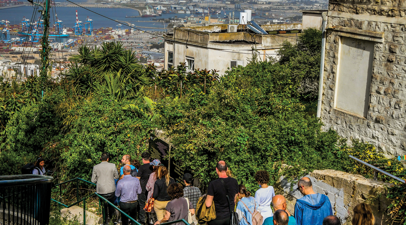 שבילי המדרגות בחיפה